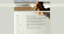 Desktop Screenshot of kemperknollfarm.com